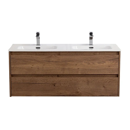 Тумба под раковину BelBagno KRAFT-1200-2C-SO-2-RT Rovere Tabacco подвесная 1200x460