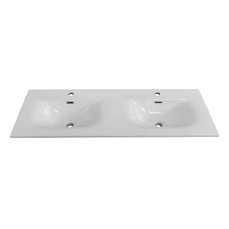 Раковина BelBagno BB-8099-120-2 1210x460 с двумя чашами Раковина BelBagno BB-8099-120-2 1210x460 с двумя чашами