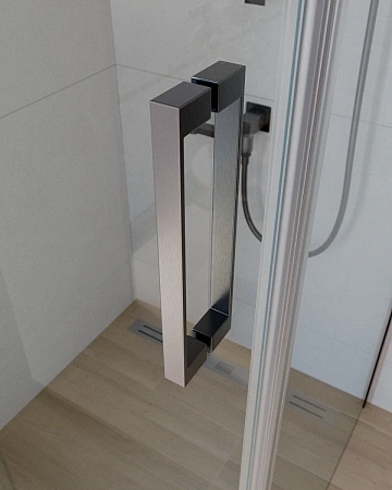 Душевой уголок CEZARES SLIDER-AH-1-80-90/100-C-GM 90-100x80см стекло прозрачное, профиль оружейная сталь Душевой уголок CEZARES SLIDER-AH-1-80-90/100-C-GM 90-100x80см стекло прозрачное, профиль оружейная сталь