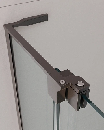 Душевой уголок CEZARES SLIDER-AH-1-80-100/110-C-GM 100-110x80см стекло прозрачное, профиль оружейная сталь Душевой уголок CEZARES SLIDER-AH-1-80-100/110-C-GM 100-110x80см стекло прозрачное, профиль оружейная сталь