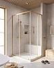 Душевой уголок CEZARES RELAX-304-AH-2-120/90-C-BORO 120x90см стекло прозрачное, профиль брашированное золото Душевой уголок CEZARES RELAX-304-AH-2-120/90-C-BORO 120x90см стекло прозрачное, профиль брашированное золото