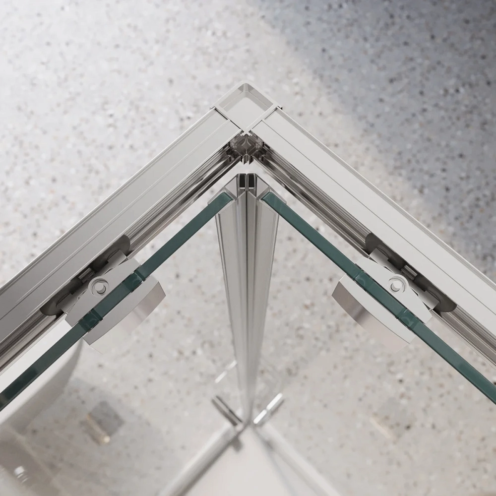 Душевой уголок BelBagno LUCE-AH-2-120/90-C-Cr — Изображение 4