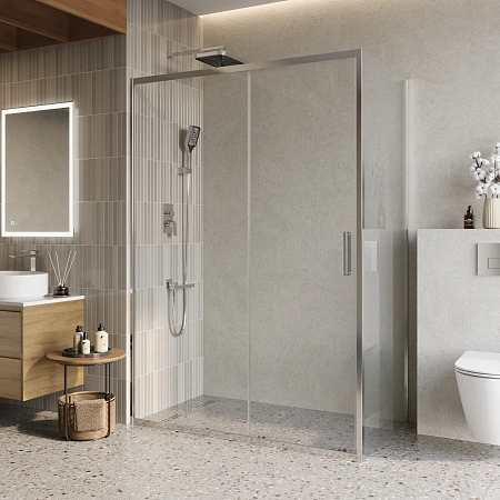 Душевой уголок BelBagno LUCE-AH-1-140/80-C-Cr Душевой уголок BelBagno LUCE-AH-1-140/80-C-Cr