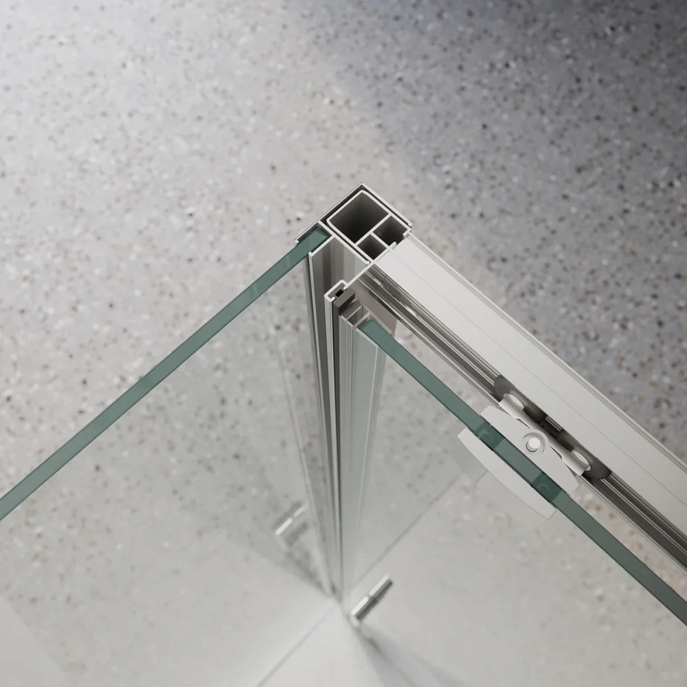 Душевой уголок BelBagno LUCE-AH-1-120/80-C-Cr — Изображение 4