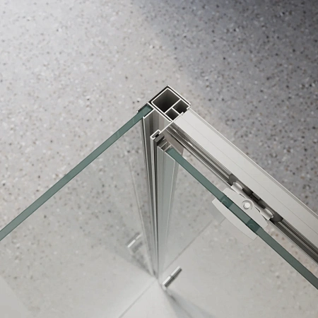 Душевой уголок BelBagno LUCE-AH-1-100/90-C-Cr Душевой уголок BelBagno LUCE-AH-1-100/90-C-Cr
