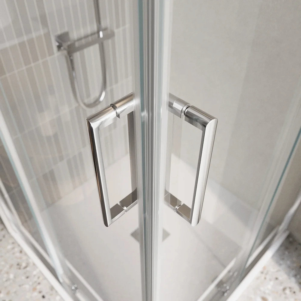 Душевой уголок BelBagno LUCE-A-2-80-C-Cr — Изображение 3