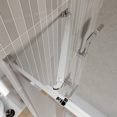 Душевой уголок BelBagno LUCE-A-22-90+20-P-Cr Душевой уголок BelBagno LUCE-A-22-90+20-P-Cr