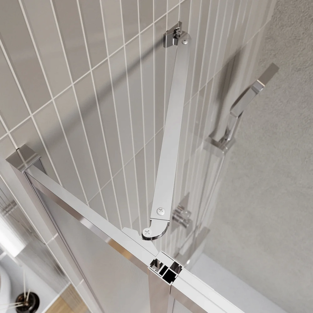 Душевой уголок BelBagno LUCE-A-22-90+20-P-Cr — Изображение 3