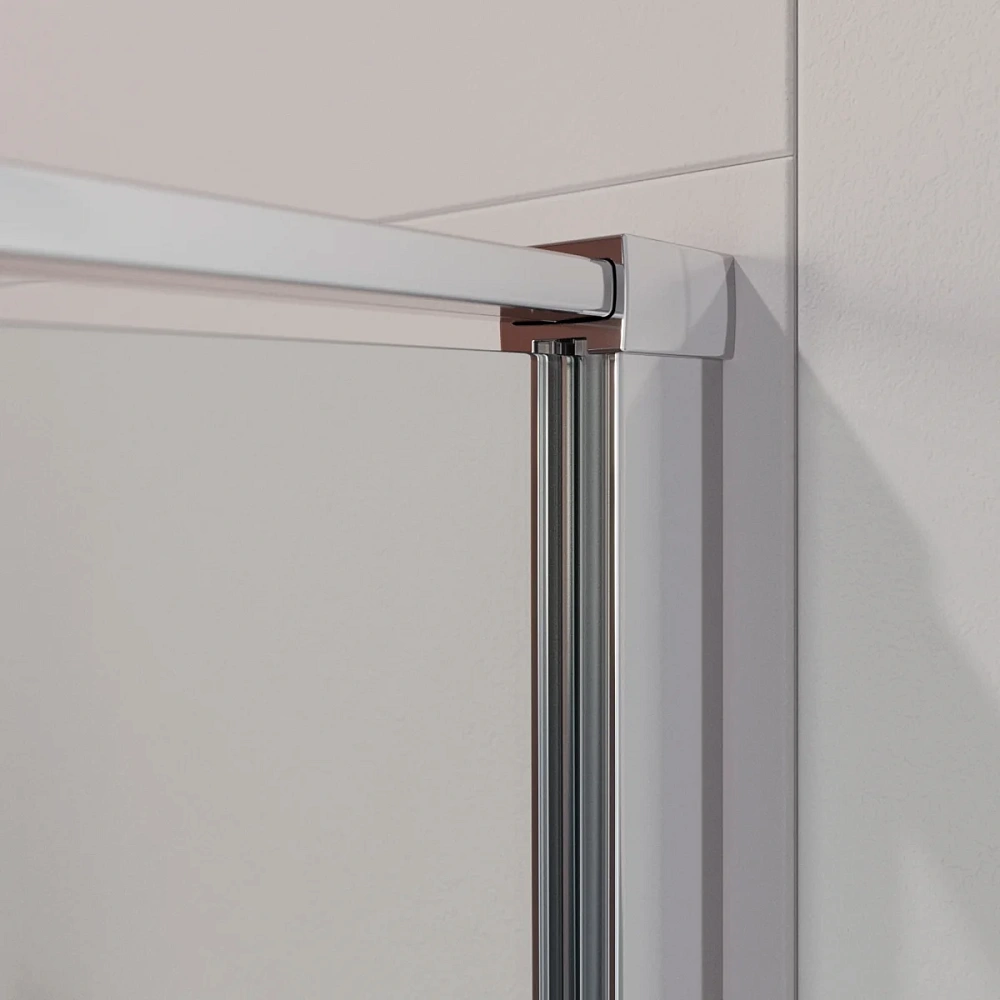 Душевой уголок CEZARES LINER-AH-2-120/90-C-Cr-R 120x90см стекло прозрачное, профиль хром — Изображение 5