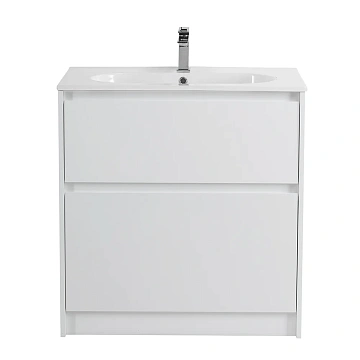 Тумба под раковину BelBagno KRAFT-800-2C-PIA-BO Bianco Opaco напольная 800x460