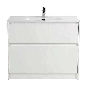 Тумба под раковину BelBagno KRAFT-1000-2C-PIA-BO Bianco Opaco напольная 1000x460