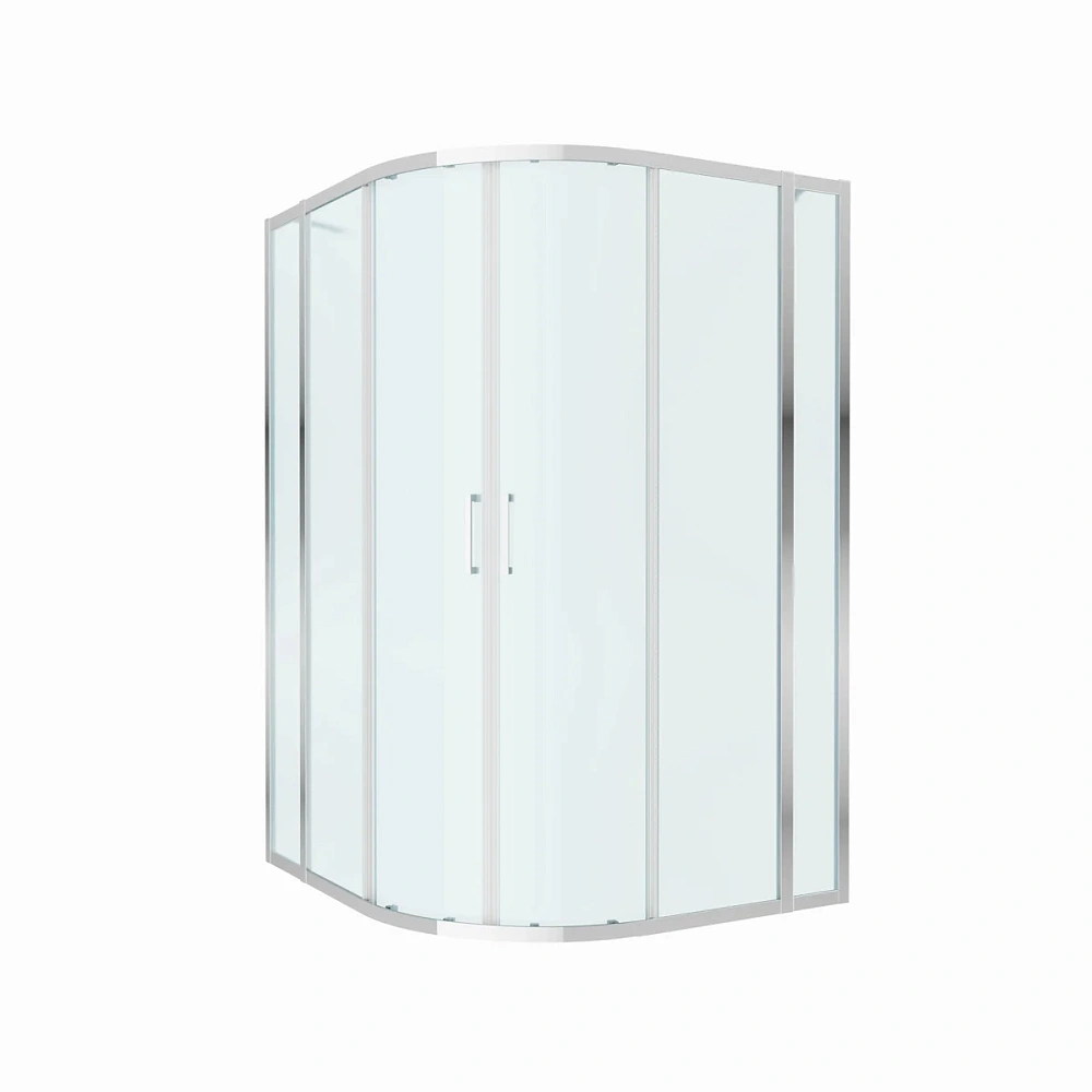 Душевой уголок CEZARES MOLVENO-RH-22-130/120-P-Cr 130x120см стекло рифленое, профиль хром — Изображение 7