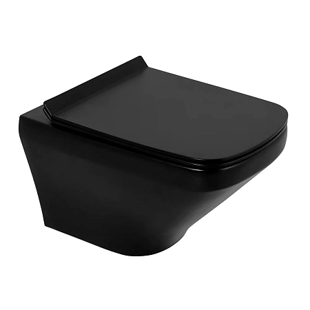 Комплект унитаза BelBagno SELA BB3201CHR-MB с сиденьем BB3201SC-MB инсталляцией BB002-80 и клавишей смыва BB007-PR-NERO.M Комплект унитаза BelBagno SELA BB3201CHR-MB с сиденьем BB3201SC-MB инсталляцией BB002-80 и клавишей смыва BB007-PR-NERO.M