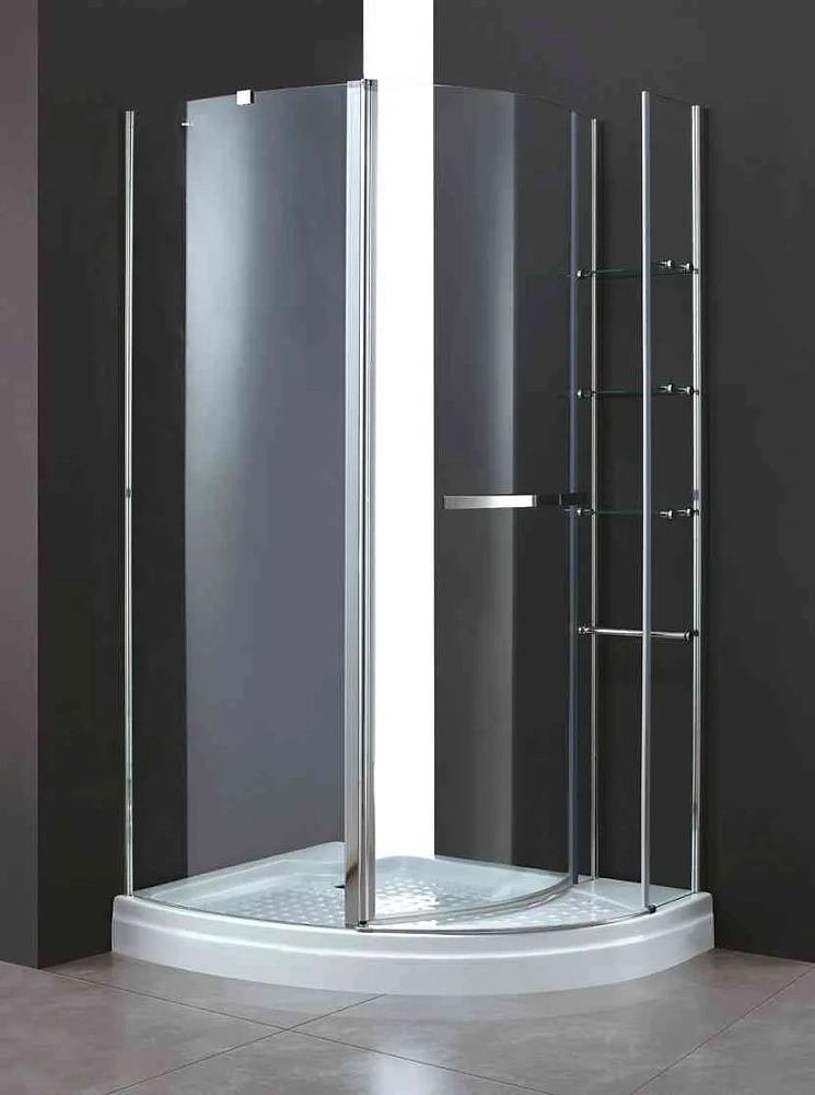 Душевой уголок CEZARES ELENA-W-RH-1-120/90-C-Cr-L 120x90см стекло прозрачное, профиль хром — Изображение 2