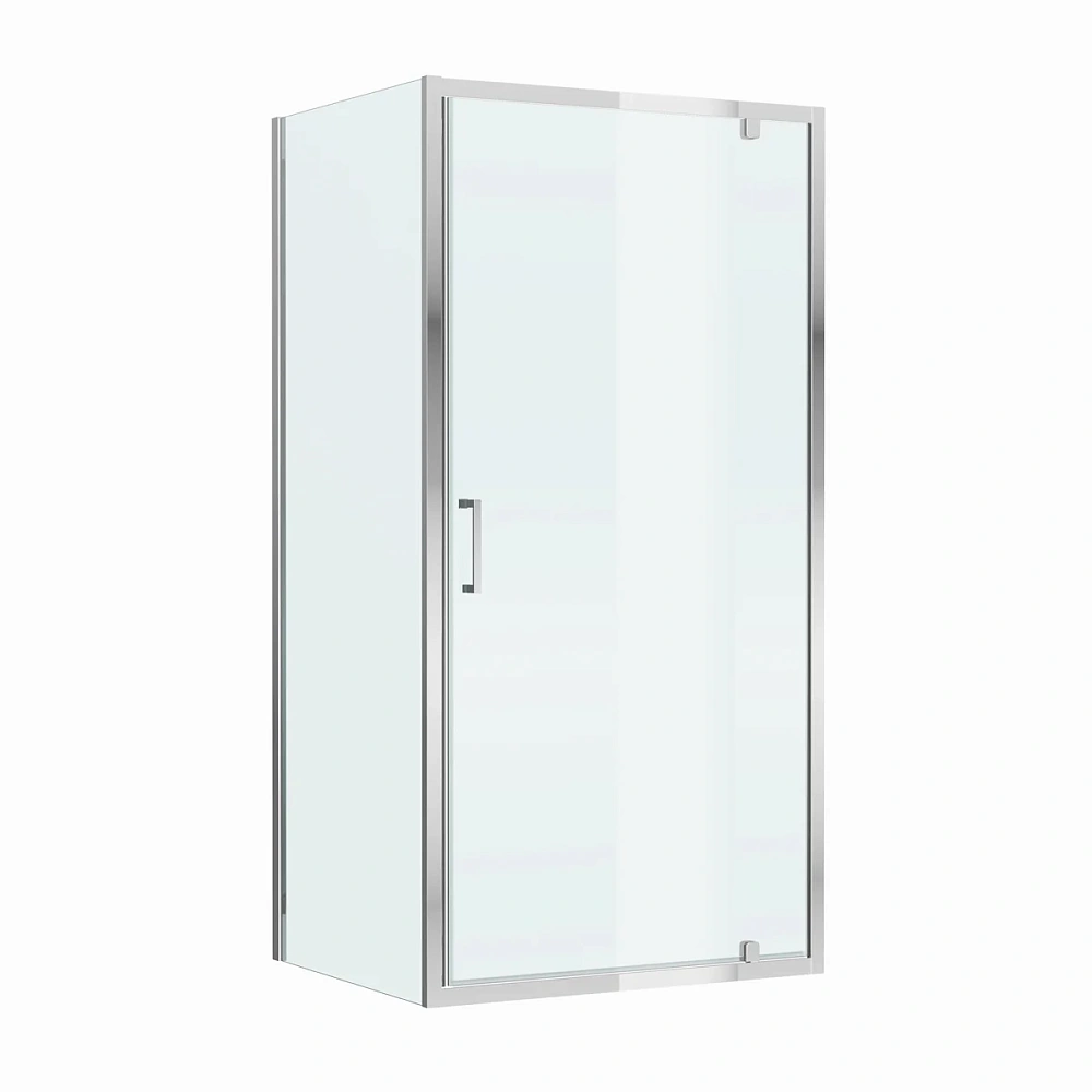 Душевой уголок CEZARES MOLVENO-AH-1-90/100-C-Cr-IV 90x100см стекло прозрачное, профиль хром — Изображение 6