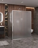 Душевой уголок CEZARES MOLVENO-AH-12-150/90-P-Cr 150x90см стекло рифленое, профиль хром Душевой уголок CEZARES MOLVENO-AH-12-150/90-P-Cr 150x90см стекло рифленое, профиль хром