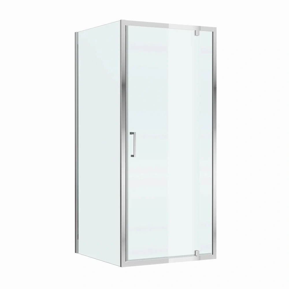 Душевой уголок CEZARES MOLVENO-A-1-90-C-Cr-IV 90x90см стекло прозрачное, профиль хром — Изображение 6