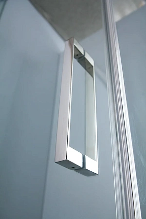 Душевой уголок CEZARES SLIDER-AH-1-90-90/100-C-Cr 90-100x90см стекло прозрачное, профиль хром Душевой уголок CEZARES SLIDER-AH-1-90-90/100-C-Cr 90-100x90см стекло прозрачное, профиль хром