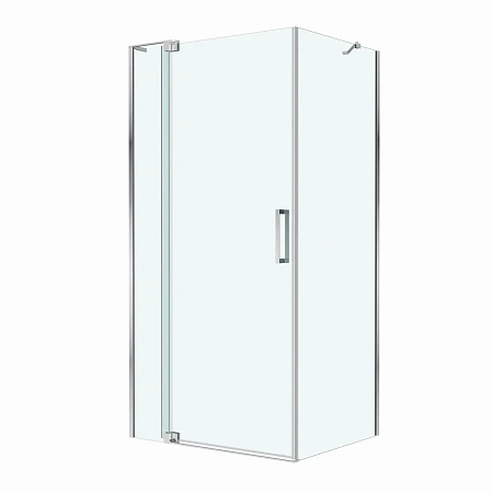 Душевой уголок CEZARES SLIDER-AH-1-80-100/110-C-Cr 100-110x80см стекло прозрачное, профиль хром Душевой уголок CEZARES SLIDER-AH-1-80-100/110-C-Cr 100-110x80см стекло прозрачное, профиль хром