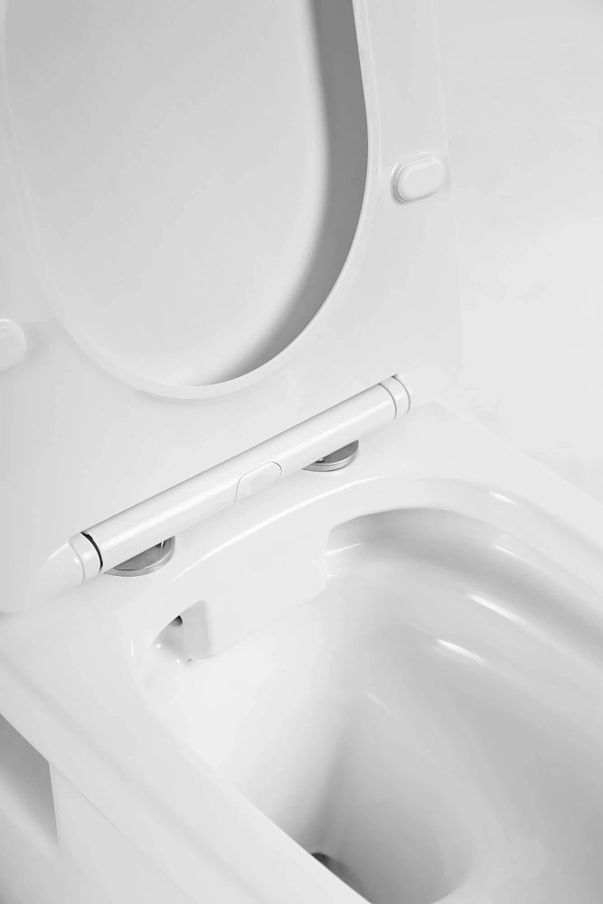 Унитаз подвесной BelBagno LOTO BB070CHR/SC безободковый c сиденьем — Изображение 13