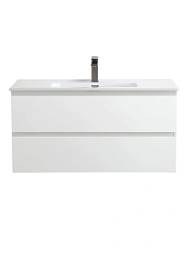 Тумба под раковину BelBagno KRAFT-1000-2C-SO-BO Bianco Opaco подвесная 1000x460