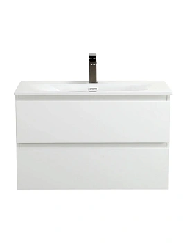 Тумба под раковину BelBagno KRAFT 39-800/390-2C-SO-BO Bianco Opaco подвесная 800x390