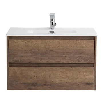 Тумба под раковину BelBagno KRAFT 39-800/390-2C-SO-RT Rovere Tabacco подвесная 800x390
