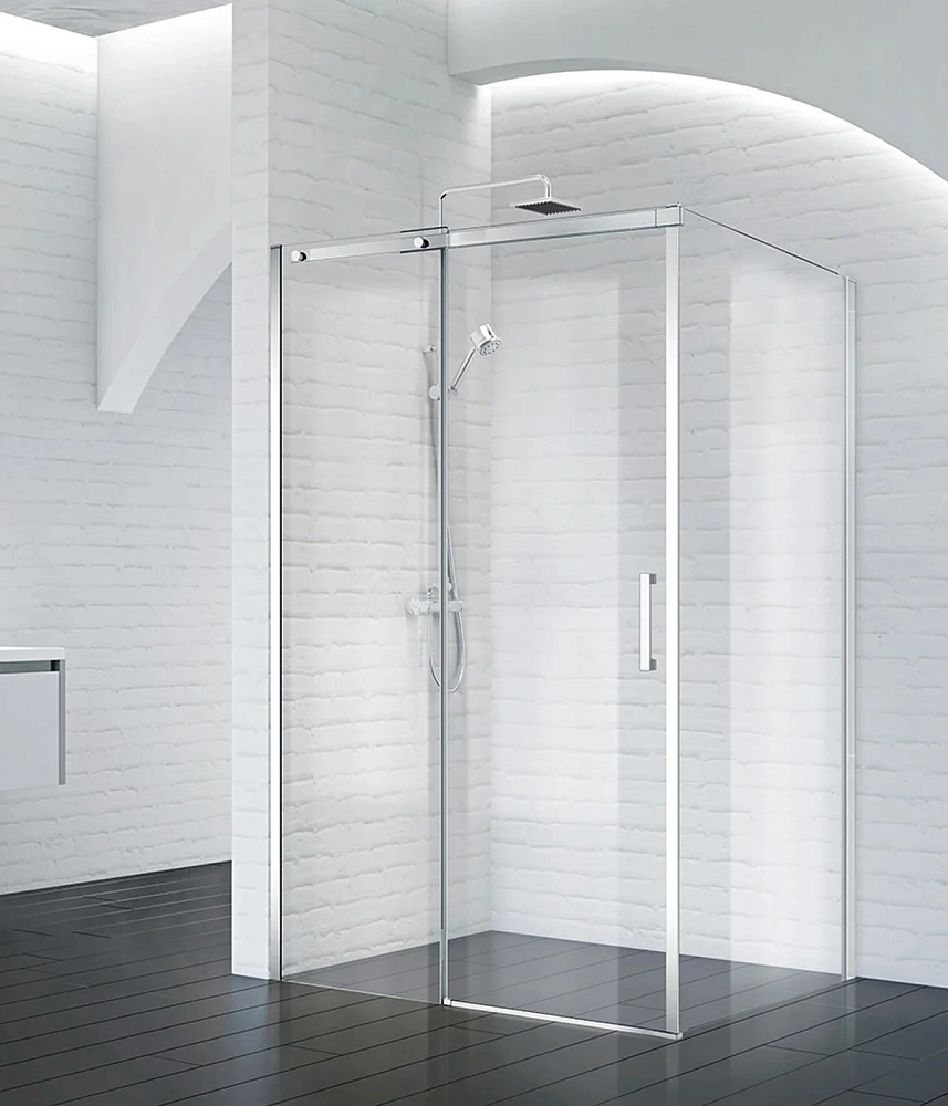 Душевой уголок BelBagno ACQUA-AH-1-100/80-C-Cr — Изображение 1