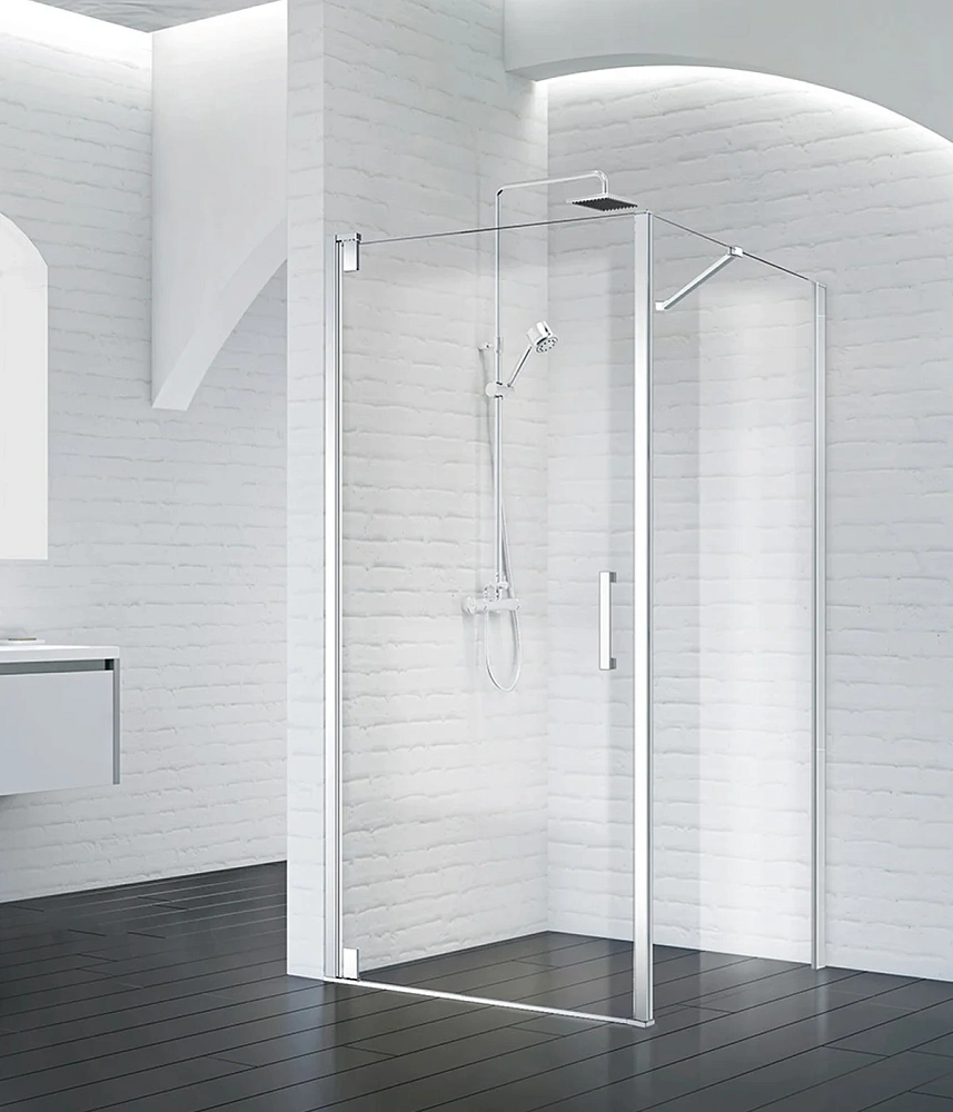 Душевой уголок BelBagno MARMI-A-1-90-C-Cr 900x900 мм — Изображение 1