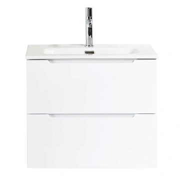 Тумба под раковину BelBagno ETNA39-500/390-2C-SO-BL-P Bianco Lucido подвесная 500x390