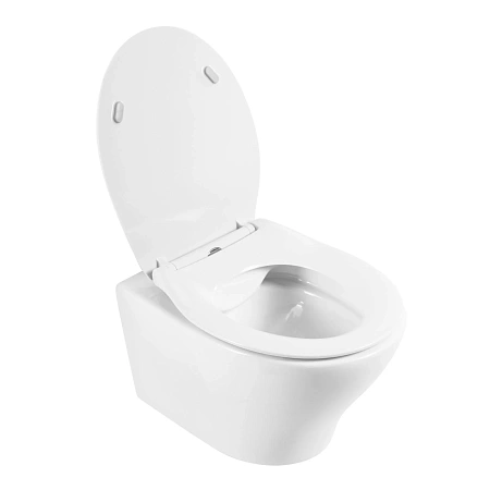 Унитаз подвесной BelBagno ACQUA BB340CHR без сиденья Унитаз подвесной BelBagno ACQUA BB340CHR без сиденья