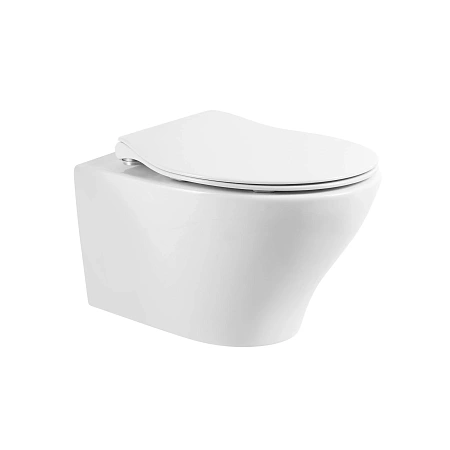 Унитаз подвесной BelBagno ACQUA BB340CHR без сиденья Унитаз подвесной BelBagno ACQUA BB340CHR без сиденья