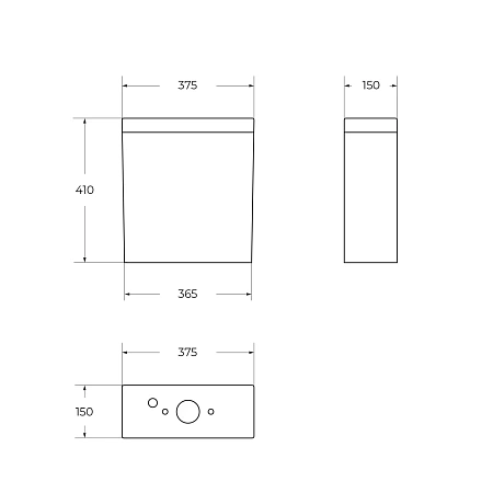 Бачок для унитаза BelBagno MARINO BB105T Бачок для унитаза BelBagno MARINO BB105T