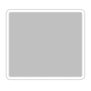 Зеркало BelBagno SPC-MAR-900-800-LED-BTN 12W 220-240V 900x30x800 с подсветкой и кнопочным выключателем