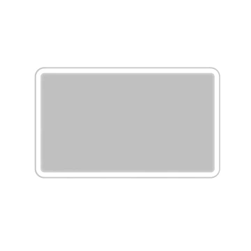 Зеркало BelBagno SPC-MAR-1000-600-LED-BTN 12W 220-240V 1000x30x600 с подсветкой и кнопочным выключателем