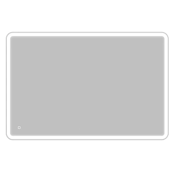 Зеркало BelBagno SPC-MAR-1200-800-LED-TCH 12W 220-240V 1200x30x800 с подсветкой и сенсорным выключателем