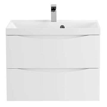 Тумба под раковину BelBagno MARINO-600-2C-SO-BL-P подвесная 600x450 Bianco Lucido