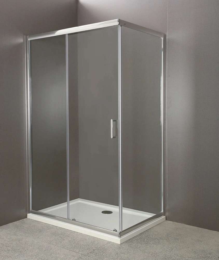 Душевой уголок BelBagno UNO-AH-1-120/80-C-Cr 1200x800 мм — Изображение 1