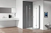 Душевой уголок CEZARES ECO-O-ASH-2-90/100-C-Cr 90x100см стекло прозрачное, профиль хром Душевой уголок CEZARES ECO-O-ASH-2-90/100-C-Cr 90x100см стекло прозрачное, профиль хром