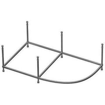 Каркас для ванны CEZARES METAURO CORNER-MF 1615x640