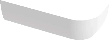 Экран для ванны фронтальный CEZARES METAURO CORNER-180-SCR-L-W37 1800x800 белый