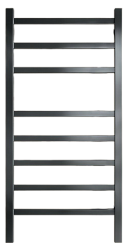 Полотенцесушитель электрический Teso Azaro Line Cube 5080KK6GM 800x500 оружейная сталь