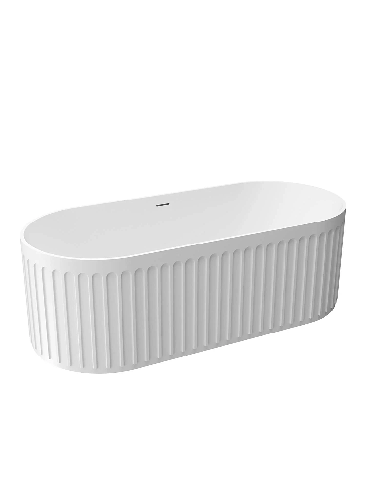 Ванна из искусственного камня BelBagno Solid Surface BB-BOHEME-170-75-55-SSB — Изображение 2