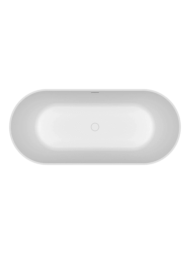 Ванна из искусственного камня BelBagno Solid Surface BB-BOHEME-170-75-55-SSB — Изображение 3
