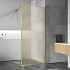 Душевая перегородка Vincea Walk-In VSW-1HP100GWBG 1000x2000 брашированное золото, стекло с золотыми нитями
