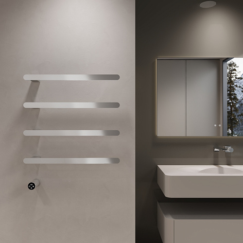 Полотенцесушитель электрический Vincea VTD-2H2CH хром, таймер Полотенцесушитель электрический Vincea VTD-2H2CH хром, таймер