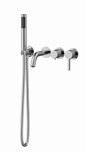 Смеситель для ванны Vincea Villa VTFW-1VL1CH встраиваемый, хром Смеситель для ванны Vincea Villa VTFW-1VL1CH встраиваемый, хром