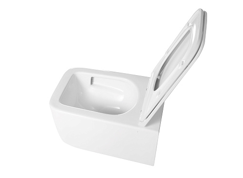 Унитаз подвесной Vincea Capri VT1-63T Tornado, белый, ультратонкое сиденье soft-close Унитаз подвесной Vincea Capri VT1-63T Tornado, белый, ультратонкое сиденье soft-close