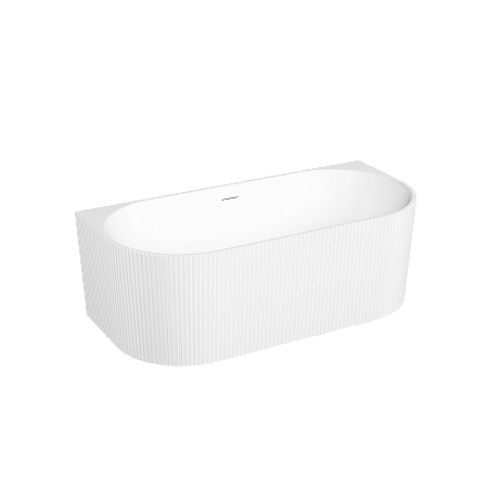Акриловая ванна SANCOS Vivia FB25 1700x800x580, пристенная, с каркасом, со сливом-переливом, донным клапаном&quot;сlick-сlack&quot;, белый