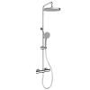 Душевая система SANCOS Teo SC11001CH c термостатом, с регулировкой по высоте хром